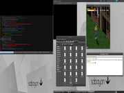 MATE Sabayon LINUX + GUAKE Terminal + WIne